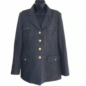 Fossil Wool Blend Coat Size M—W02